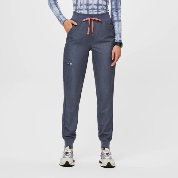 Figs Pants - FIGS Woman’s Zamora Jogger Scrub Pants Gray Size Small